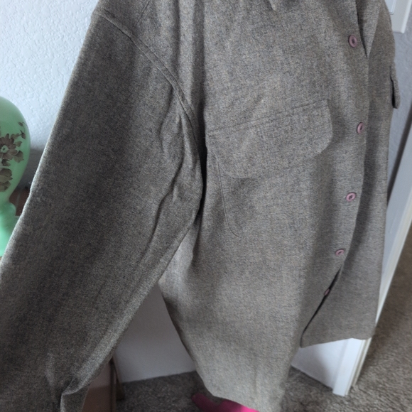 Men's Pendleton Gray Button-Up Jacket - Picture 3 of 6